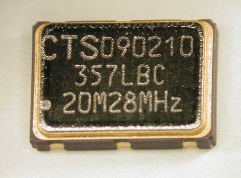 357LB3I002M0480, генератор (VCXO) 2.048MHz 50ppm APR 3.3V-40C +85C, 7 mm x 5 mm