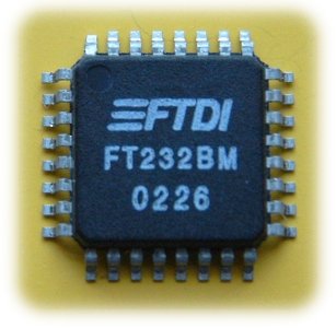 FT232BL, микросхема