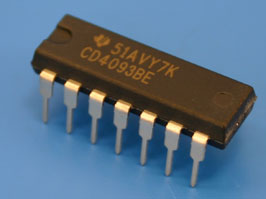 CD4093BE PBF, микросхема