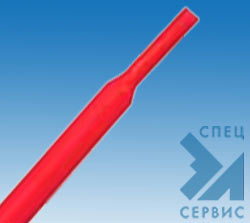 HST-7 мм, трубка термоусадочная красная  (1м)