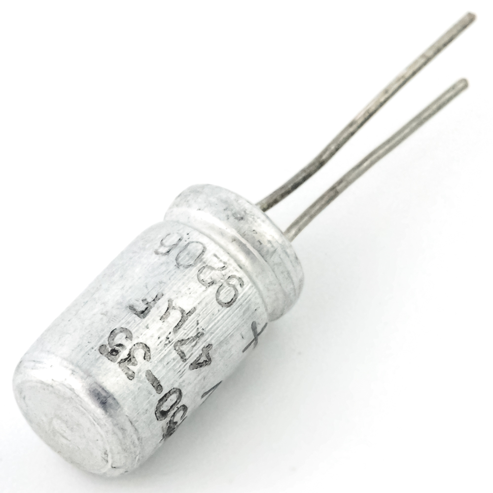 к50-35 40в 47мкф +/-50%-20%, электролит. конденсатор К50-35 40В 47мкф +/-50%-20%, электролит. конденсатор