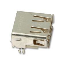 241002 - SOCKET, USB, PANEL, PCB, TYPE A, розетка