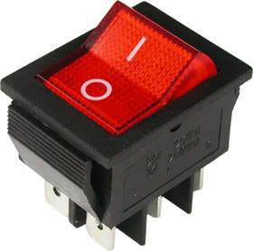 IRS-202-2B3 (красный), переключатель с подсветкой