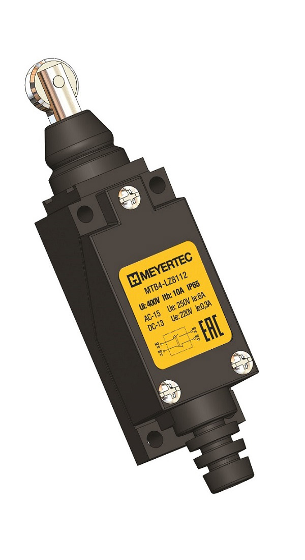 MTB4-LZ8112, выключатель концевой, 6 A NO+NC, IP65