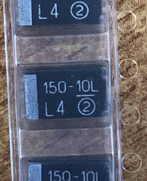 FTD-SMD 10V 150uF-K, тантал. конденсатор