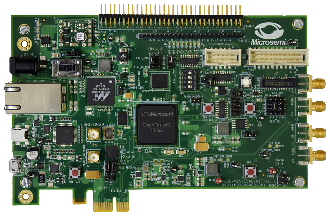 M2S090TS-EVAL-KIT, комплект для оценки безопасности SmartFusion2