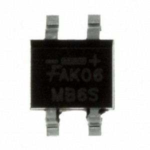 MB6S, диодный мост 0.8А, 600В