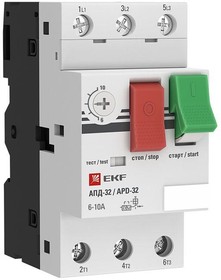 выключатель автоматический для защиты двигателя апд-32 6-10а Выключатель автоматический для защиты двигателя АПД-32 6-10А