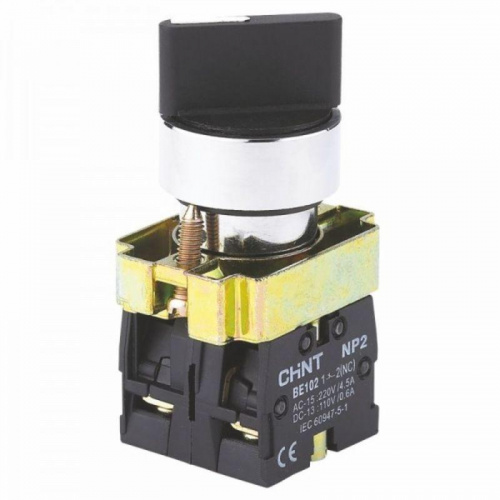 NP2-BD31, переключатель 3 положения фиксацией 1НО IP40 (R)