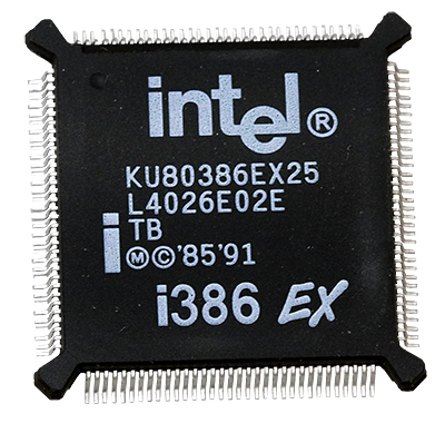 KU80386EXTB-25, микросхема