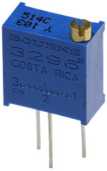 3296W-1-502LF, резистор подстроечный