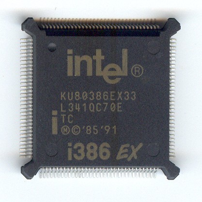 KU80386EXTC-33, микросхема