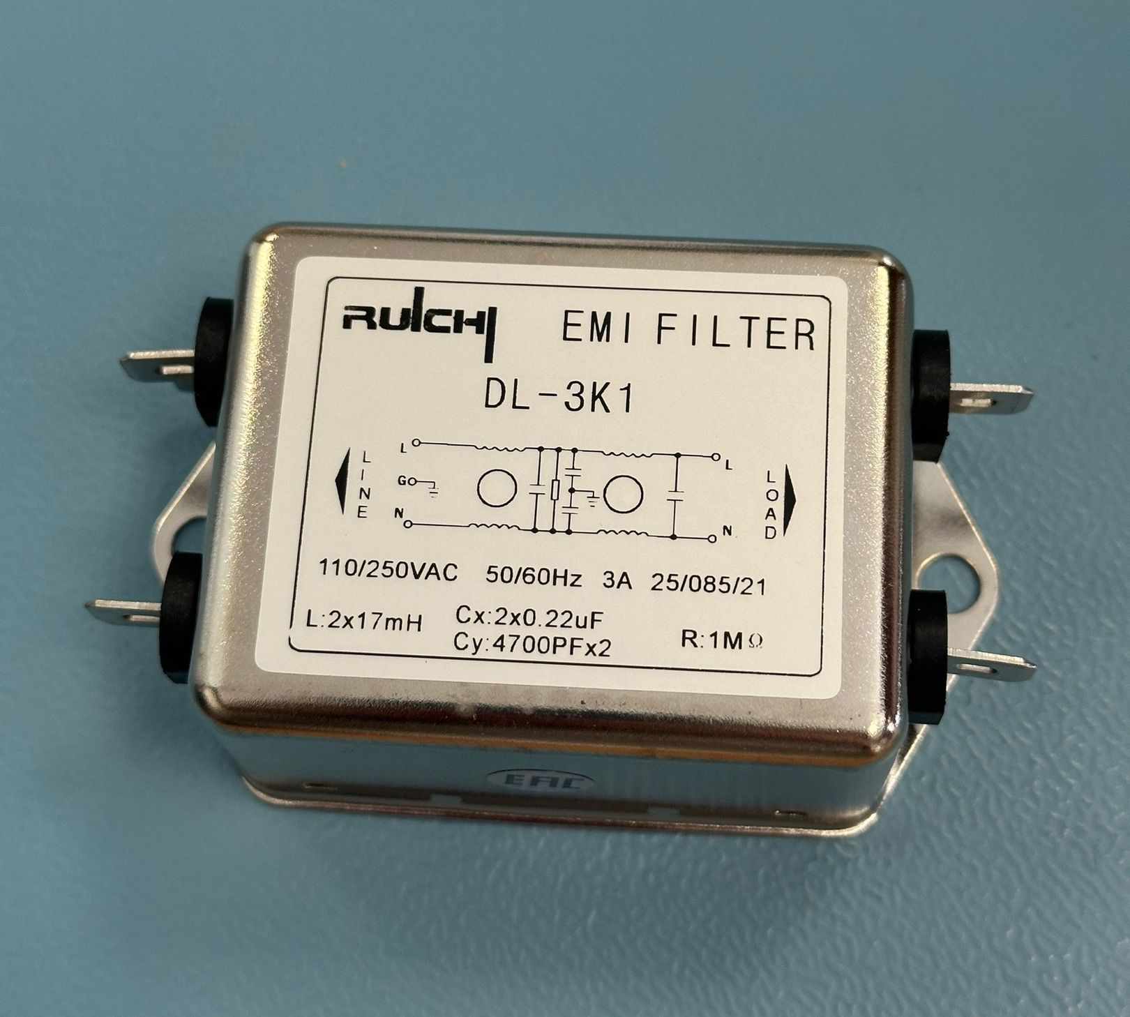 DL-3K1, cетевой фильтр
