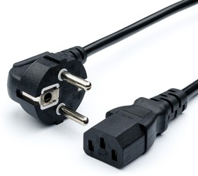 AT10118, кабель питания 1.8 m (0.75 mm, евровилка) (CEE 7/7 - IEC 320 C13)
