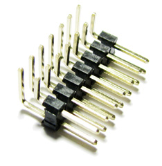 DS1022-2X5RF11, разъем штыревой угл. (PLD 2x5R)