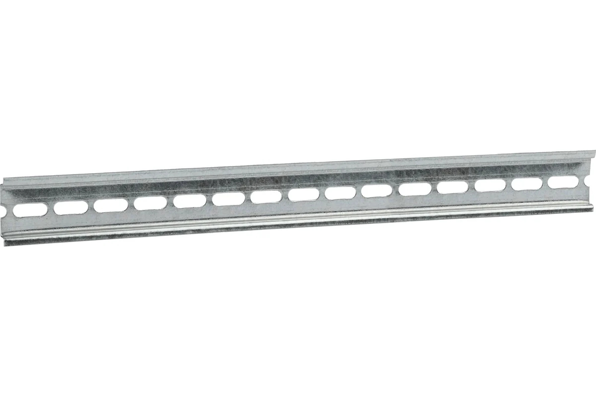 DIN-рейка оцинкованная, перфорированная 400 мм