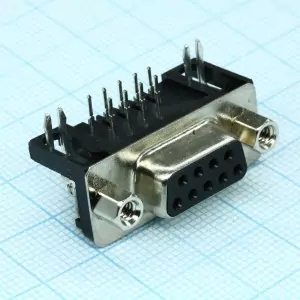 DS1037-09FNAKT74-0CC, розетка на плату