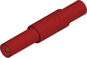 LAS S G RT (934097101), штекер, диам. 4 mm красный
