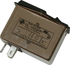 DL-1DZ2KR 1А 250В, сетевой фильтр