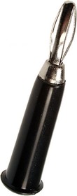 bp-112/b, вилка 'banana' тип 2 (черный) BP-112/B, вилка 'Banana' тип 2 (черный)