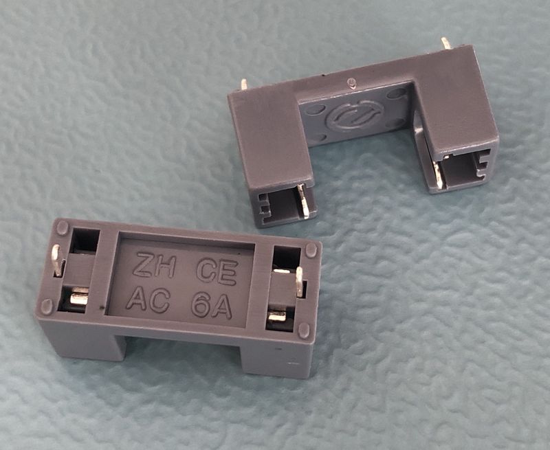 fh-101, держатель для предохранителя без крышки 5.0х20мм FH-101, держатель для предохранителя без крышки 5.0х20мм