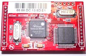WIZ100SR, модуль Ethernet-RS232