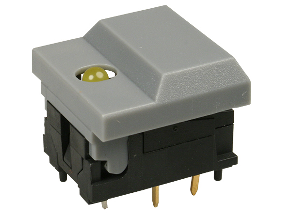 MP86B1G2H-G, кнопка с желтым светодиодом (SP86-B1-9-2/3)