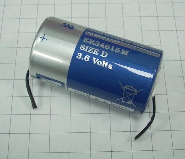 ER34615M-FT 3.6V, батарея литиевая