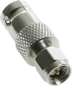 hyr-1115 (gsa-1115), переходник, sma штекер - bnc гнездо (sma-7820)(smap/bncj) HYR-1115 (GSA-1115), переходник, SMA штекер - BNC гнездо (SMA-7820)(SMAP/BNCJ)
