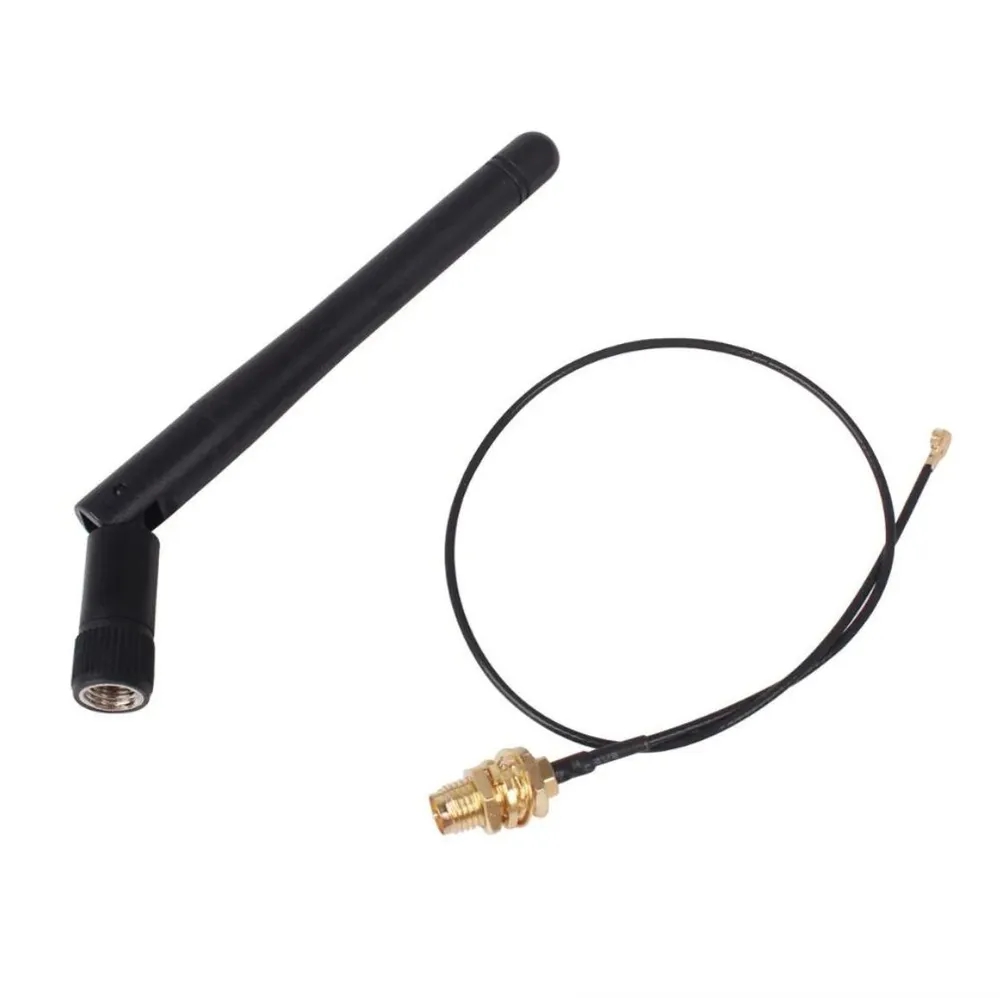 Антенна WiFi 2.4G с пигтейлом SMA to IPEX