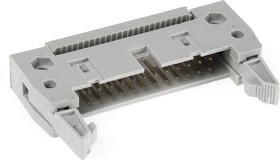 ds1012-26, вилка 2.54мм на шлейф с защелкой DS1012-26, вилка 2.54мм на шлейф с защелкой