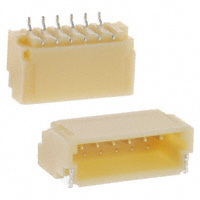 SM06B-SRSS-TB (LF)(SN), разъем угловой, 1 мм, 6 контакт.