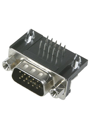 DHR-15M (DS1038-15MBNSiA74-0CC), разъём D-SUB