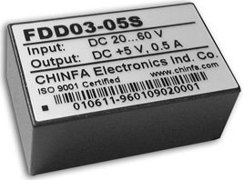 FDD03-05S4, DC/DC-конвертор