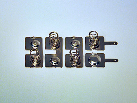 G0312, набор контактов для бат. типа АА