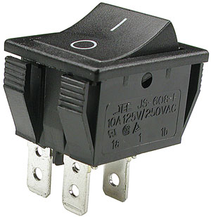 JS608A, выключатель черный