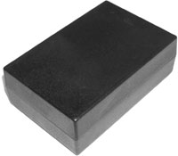 BOX KA-10, корпус пластик 118х78х40 мм., черный