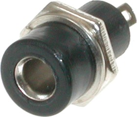 bp-022b, гнездо (клемма) чёрное под пайку на провод BP-022B, гнездо (клемма) чёрное под пайку на провод