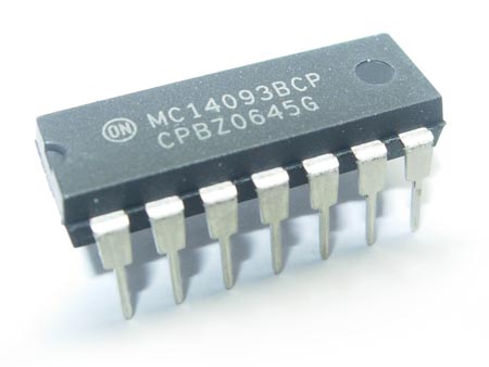 MC14093BCP, микросхема