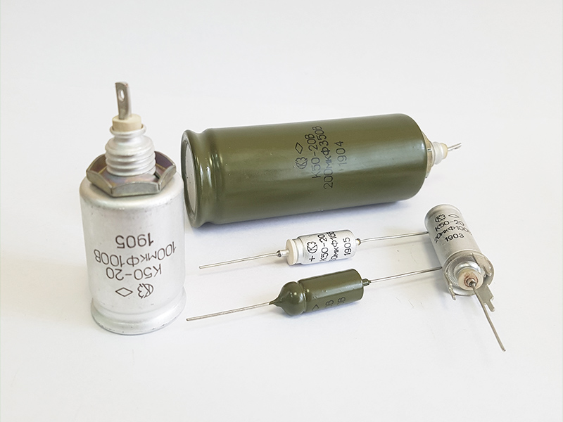 К50-20 5мкФ 160В, электролит. конденсатор