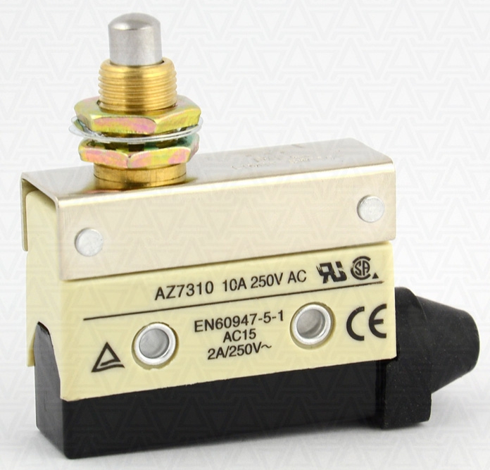 AZ-7310, кнопочный толкатель, концевой выключатель