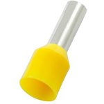 E1010 yellow, наконечник для провода 1 мм2 L=10 мм желтый (KLS8-01108-E1010)
