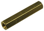 PCHSS-25 mm,  М3, латунь, шестигранная стойка для печатных плат